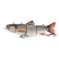 🐟 Multi-Jointed Electronic Fishing Lure with LED Light