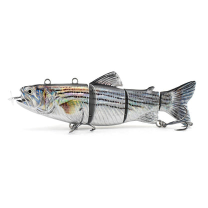 🐟 Multi-Jointed Electronic Fishing Lure with LED Light