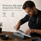 🎉Save 50%! 🔪 Natural Whetstone 3000 Grit – Green slurry & single-sided for knives ✨