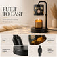 Retro Snowflake Candle Warmer Lamp