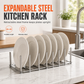 🍽️ Expandable Stainless Steel Steaming Rack✨