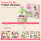 🌸 Kids DIY Flower Bouquet Making Kit with Flower Press Machine Arts and Crafts Toy Gift for Girls