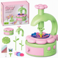 🌸 Kids DIY Flower Bouquet Making Kit with Flower Press Machine Arts and Crafts Toy Gift for Girls