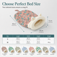 🐾 Semi Enclosed Warm Sleeping Bag Bed Soft Deep Sleep Pet Cave Nest and Quilt for Cats and Small Dogs
