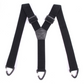 🥾⛰️ 3.8" Corn Texture Climbing Harness – Men's Outdoor Hiking Suspender with Carabiner & Elastic Buckle – Work & Tactical Trekking Gear