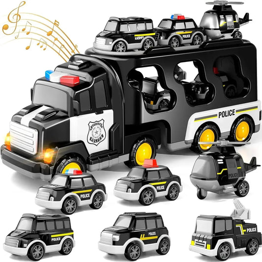 🚓 Save 50%! 🎁 7‑in‑1 Wind‑Up Truck – Fun gift for kids aged 3–5 ✨