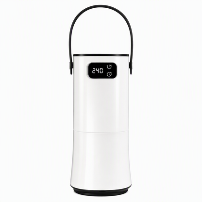 ☀️ Portable Foldable Clothes Dryer Small Household Clothes Drying Machine with 240 Minute Timer and Large Clothes Bag for Travel and Dormitory
