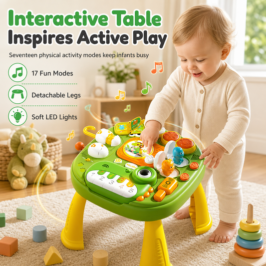 🦖 50% OFF! 🧒 Dinosaur activity table – Educational & early learning for toddlers ✨
