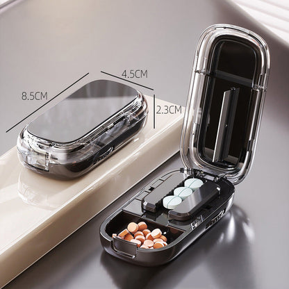 ⏳Limited-time 50% off💥Portable Pill Box With Cutter