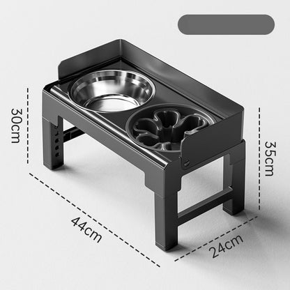 ⏳Limited-time 50% off💥Adjustable Elevated Pet Feeder with Double Bowl