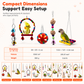 ⏳Limited-time 50% off💥Parrot Toy Set with Swing Perch and Chewing Toys for Bird Cage Decoration and Boredom Relief
