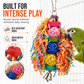 ⏳Limited-time 50% off💥Parrot Toy Set with Swing Perch and Chewing Toys for Bird Cage Decoration and Boredom Relief