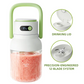 ⏳Limited-time 50% off 🥤 Portable Blender: 12-Blade, 1000ml, Digital Display, USB Rechargeable, Dual-Lid