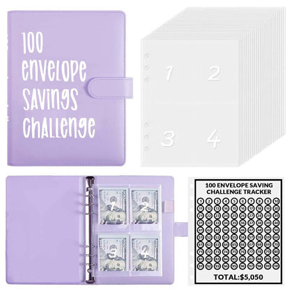 ⏳Limited-time 50% off💥100-day Money-saving Envelope Challenge Binder
