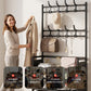 ⏳Limited-time 50% off💥Multi-Functional Entryway Shoe & Coat Rack