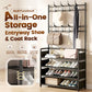 ⏳Limited-time 50% off💥Multi-Functional Entryway Shoe & Coat Rack