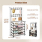 ⏳Limited-time 50% off💥Multi-Functional Entryway Shoe & Coat Rack