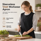 ⏳Limited-time 50% off💥Waterproof and Oilproof Kitchen Vest Apron Breathable Sleeveless Workwear for Catering and Food Service