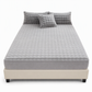 ⏳Limited-time 50% off💥Soft Rabbit Plush and Milk Velvet Fitted Sheet Mattress Cover Dustproof Mattress Protector