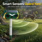 ⏳Limited-time 50% off🐾 Solar Animal Repellent: Dual Deterrent Horns, Smart Motion Sensor, Waterproof, for Garden & Yard