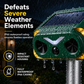 ⏳Limited-time 50% off🐾 Solar Animal Repellent: Dual Deterrent Horns, Smart Motion Sensor, Waterproof, for Garden & Yard