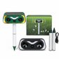 ⏳Limited-time 50% off🐾 Solar Animal Repellent: Dual Deterrent Horns, Smart Motion Sensor, Waterproof, for Garden & Yard