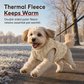⏳Limited-time 50% off💥Warm Double Sided Fleece Pet Sweatshirt with Cable Knit Design Autumn Winter Dog Clothes for Small Dogs Teddy and Bichon