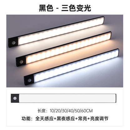 ⏳Limited-time 50% off💥Ultra Thin LED Motion Sensor Closet Light USB Rechargeable Under Cabinet Night Light for Wardrobe and Entryway