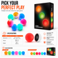 ⏳Limited-time 50% off💥Light Up LED Golf Balls Glowing Flashing Golf Balls for Night Play