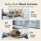 ⏳Limited-time 50% off💥Foldable Cat Window Hammock Hanging Cat Bed with Strong Suction Cups for Glass Windows and Balcony