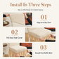 ⏳Limited-time 50% off⏰Thickened Stretch Chair Cover with Ruffled Skirt Universal Dustproof Slipcover🪑🛡️