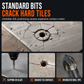 ⏳50% OFF🧱Super Hard Eccentric Slanted Head Drill Bits – For Ceramic Tile, Glass, Concrete & Cement Walls, Drill Cleaner Holes With Less Wandering 🛠️