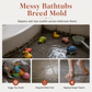 ⏳Time-Limited Special⏰Cartoon Animal Bath Toy Organizer Mesh Storage Bag with Suction Cups for Kids Bathroom