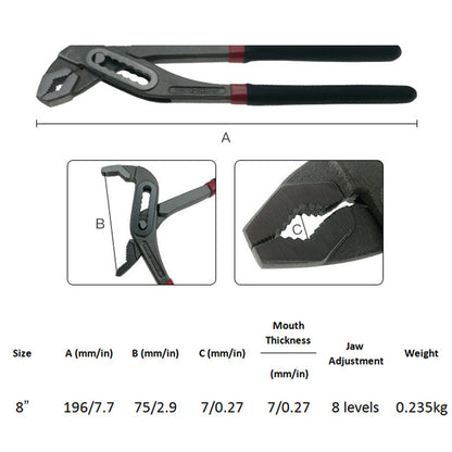 ⏳Limited-time 50% off💥Water Pump Pliers Groove Joint Pliers
