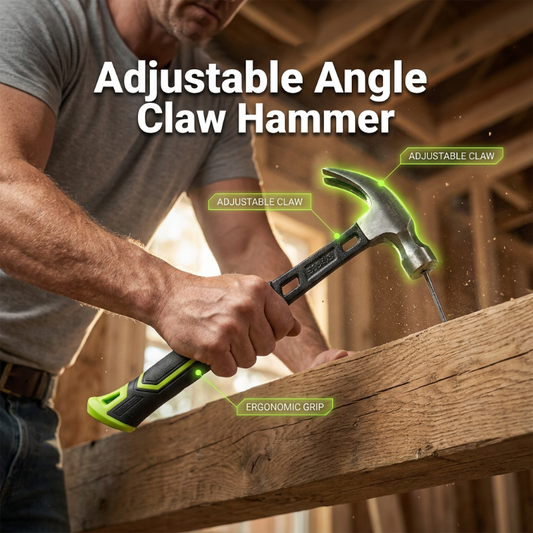 ⏳Limited-time 50% off💥Heavy-Duty Multi-Purpose Claw Hammer | Trade-Grade | Heat-Treated | Anti-Slip Grip