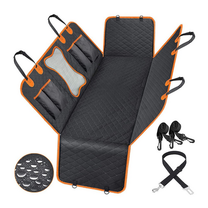 ⏳Limited-time 50% off💥Waterproof Dog Car Back Seat Cover — Anti-Slip & Convertible 🐶