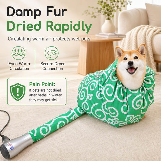 ⏳Limited-time 50% off💥Pet Drying Bag for Dogs and Cats