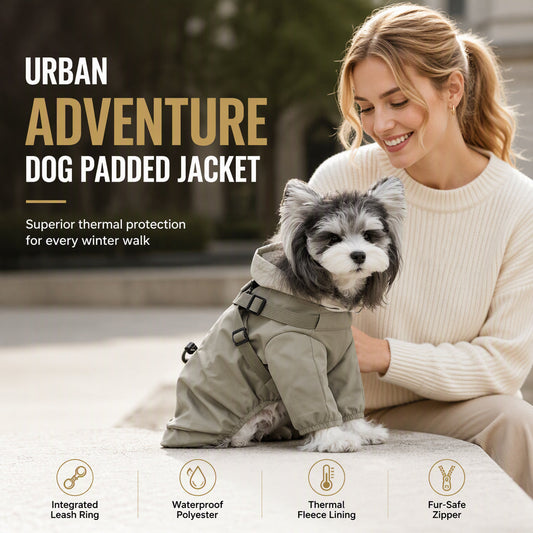 ⏳Limited-time 50% off💥Warm Padded Dog Winter Coat Waterproof Windproof Outdoor Pet for Autumn and Winter