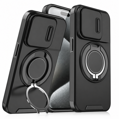 ⏳Limited-time 50% off💥Shockproof Phone Case with Sliding Cover and Kickstand