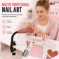 ⏳Limited-time 50% off💥Professional 15 Piece Nail Art Practice Hand and Tool Kit for Training and Salon