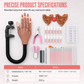 ⏳Limited-time 50% off💥Professional 15 Piece Nail Art Practice Hand and Tool Kit for Training and Salon