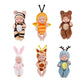 👶 50% OFF! 🧸 Mini Lifelike Sleeping Baby Doll Set – Animal costumes & realistic ✨