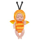 👶 50% OFF! 🧸 Mini Lifelike Sleeping Baby Doll Set – Animal costumes & realistic ✨