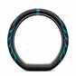 ⏳Limited-time 50% off💥Four Seasons Universal Luminous Nappa Leather Car Steering Wheel Cover Non Slip Breathable Wear Resistant Protector for Round and D Shaped Wheels