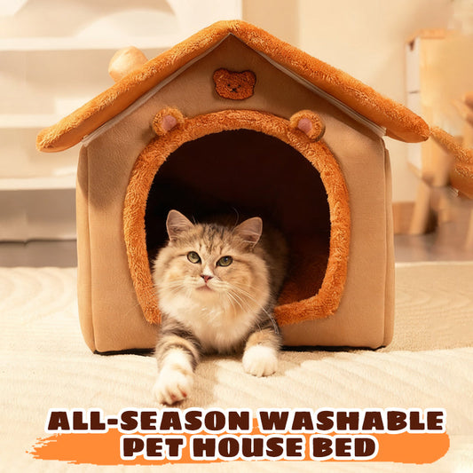 🐾Limited-time 50% off🛋️All-Season Washable Pet House Bed