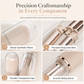 ⏳Limited-time 50% off🖌️Portable Retractable Makeup Brush Set Multifunctional Travel Cosmetic Tool with Powder Blush and Silicone Lip Brush