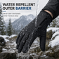 ⏳Limited-time 50% off💥Winter Waterproof Windproof Warm Lined Outdoor Sports Gloves with Zipper for Cycling Hiking and Skiing