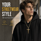 ✝️ 50% OFF! ✨ Unisex Portrait Cross Pendant Necklace with 18K Gold Plated Chain – Sculpted High-Relief Sacred Portrait, Iced-Out Micro-Pave AAA+ Cubic Zirconia, Multi-Layer 18K Gold Plating & Hypoallergenic Skin-Friendly – 4 Chain Styles 💎