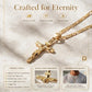 ✝️ 50% OFF! ✨ Unisex Portrait Cross Pendant Necklace with 18K Gold Plated Chain – Sculpted High-Relief Sacred Portrait, Iced-Out Micro-Pave AAA+ Cubic Zirconia, Multi-Layer 18K Gold Plating & Hypoallergenic Skin-Friendly – 4 Chain Styles 💎