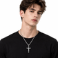 ✝️ 50% OFF! ✨ Unisex Portrait Cross Pendant Necklace with 18K Gold Plated Chain – Sculpted High-Relief Sacred Portrait, Iced-Out Micro-Pave AAA+ Cubic Zirconia, Multi-Layer 18K Gold Plating & Hypoallergenic Skin-Friendly – 4 Chain Styles 💎